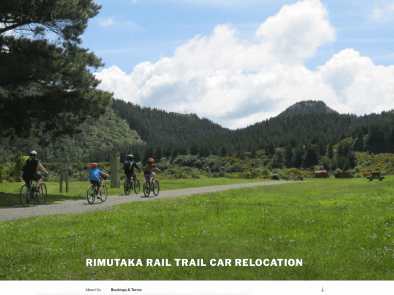 Rimutaka Rail Trail Car Relocation